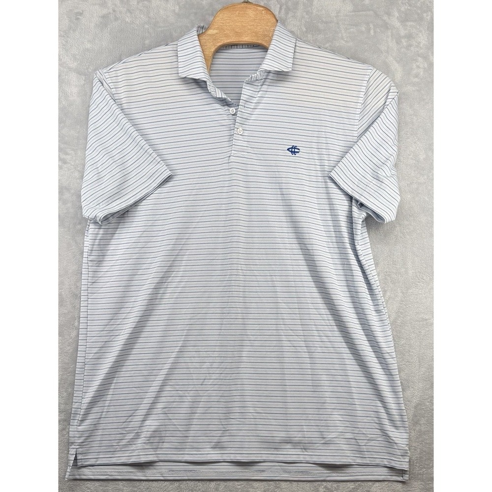 Holderness & Bourne Polo Shirt Charlotte Country Club White Men's Size 2XL